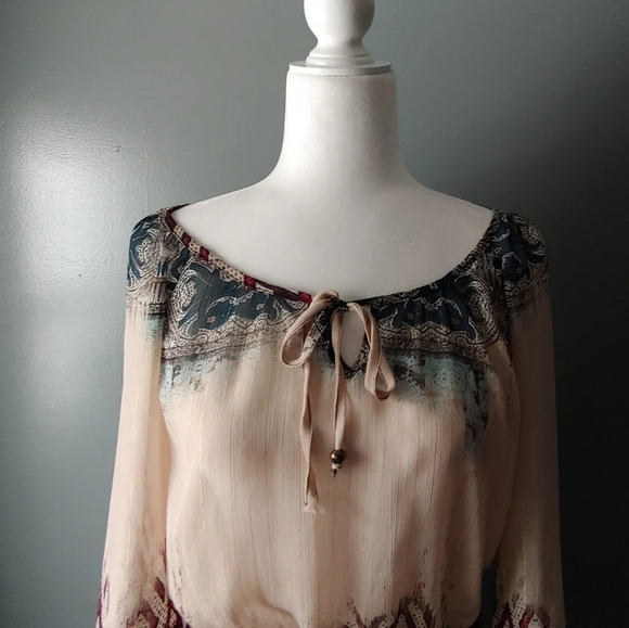 Maurices Peasant Style Top - Picture 2 of 7